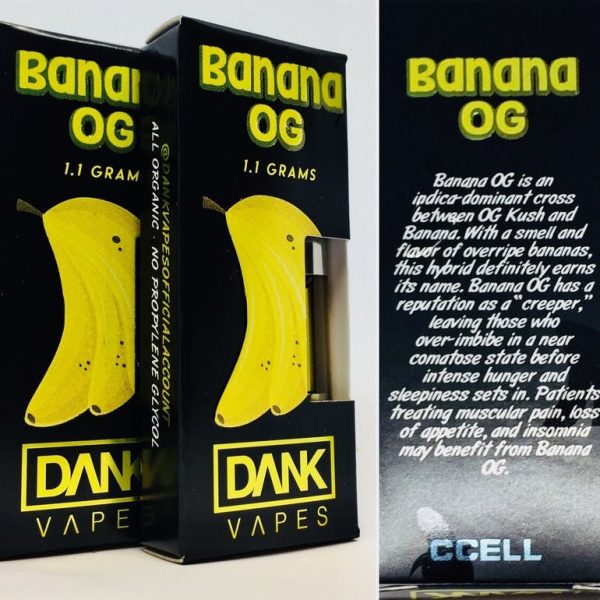 Banana OG Dank Cartridge